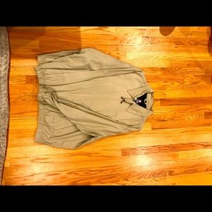 XL Jacket. Chaps. Gently used. Tan/ brown color.